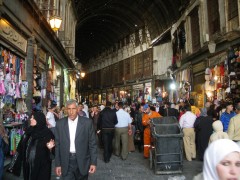 Damascus street scene