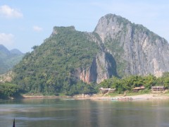 The Mekong River at Pak Ou