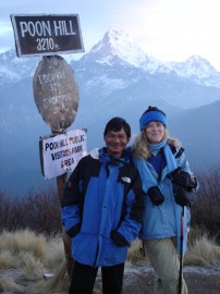 Dal and I at Poon Hill