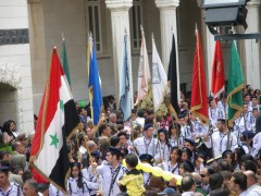 Syrian Scouts' parade, Damascus