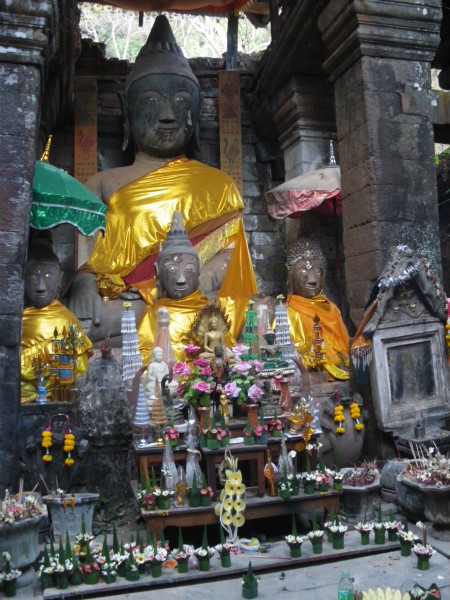 Ancient Hindu shrine, Vat Phou, Laos