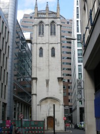 Tower in London's Wood Street