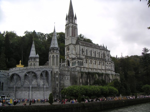 The main basilica, Lourdes