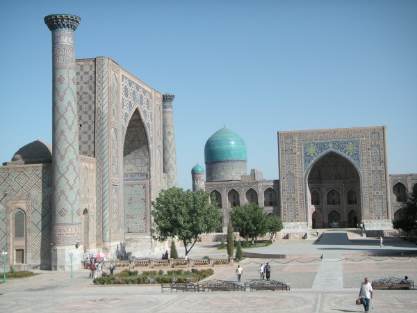 The holy city of Samarkand, Uzbekistan