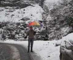 india snow