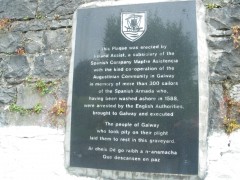 Armada memorial, Forthill Cemetery, Galway