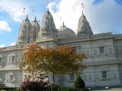 Neasden Hindu Temple in London