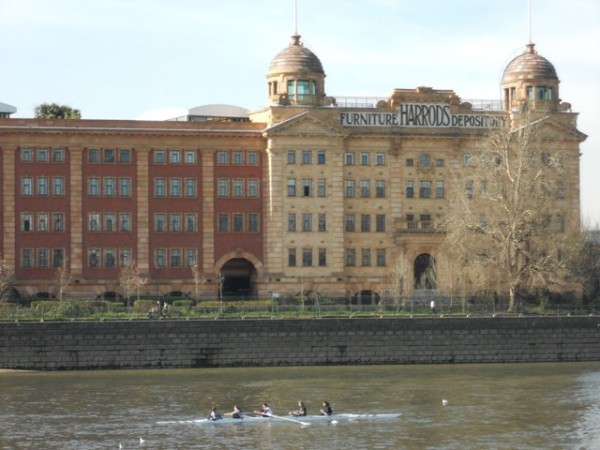 Harrods Depository, built in 1894 and once the store room of the world famous store - now a complex of luxury flats