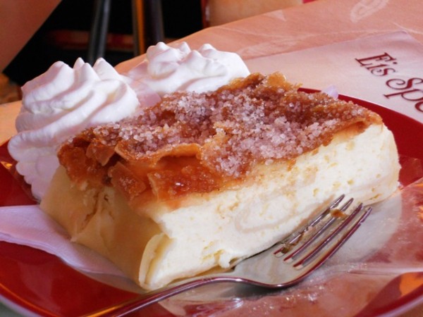 Austria: Topfenkuchen (allowed a bonus entry for this delicious cheesecake)