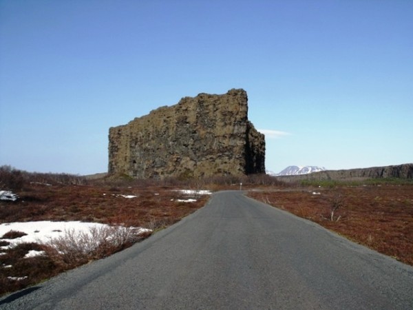 Road block, Icelandic style