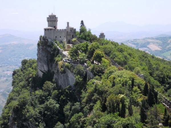 The towers of San Marino