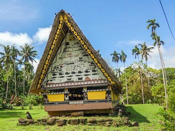Airai Bai - a meeting house in Palau