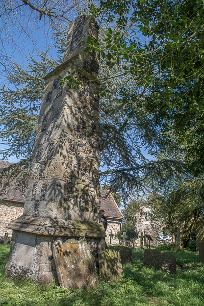 Pillar from All Saints Church Dunwich